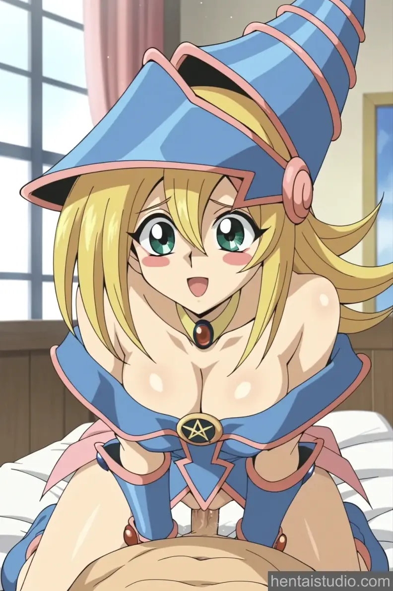 Dark Magician Girl from Yu Gi Oh hentai art 52 of 87