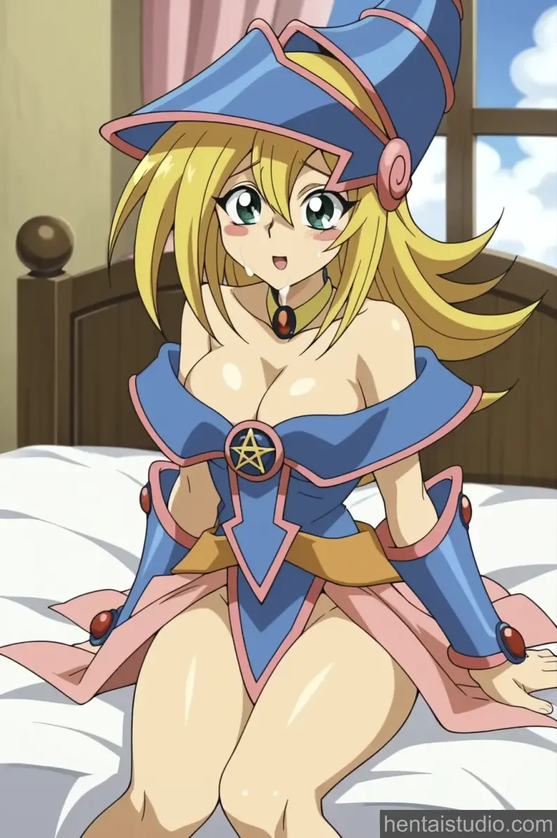 Dark Magician Girl from Yu Gi Oh hentai art 86 of 87