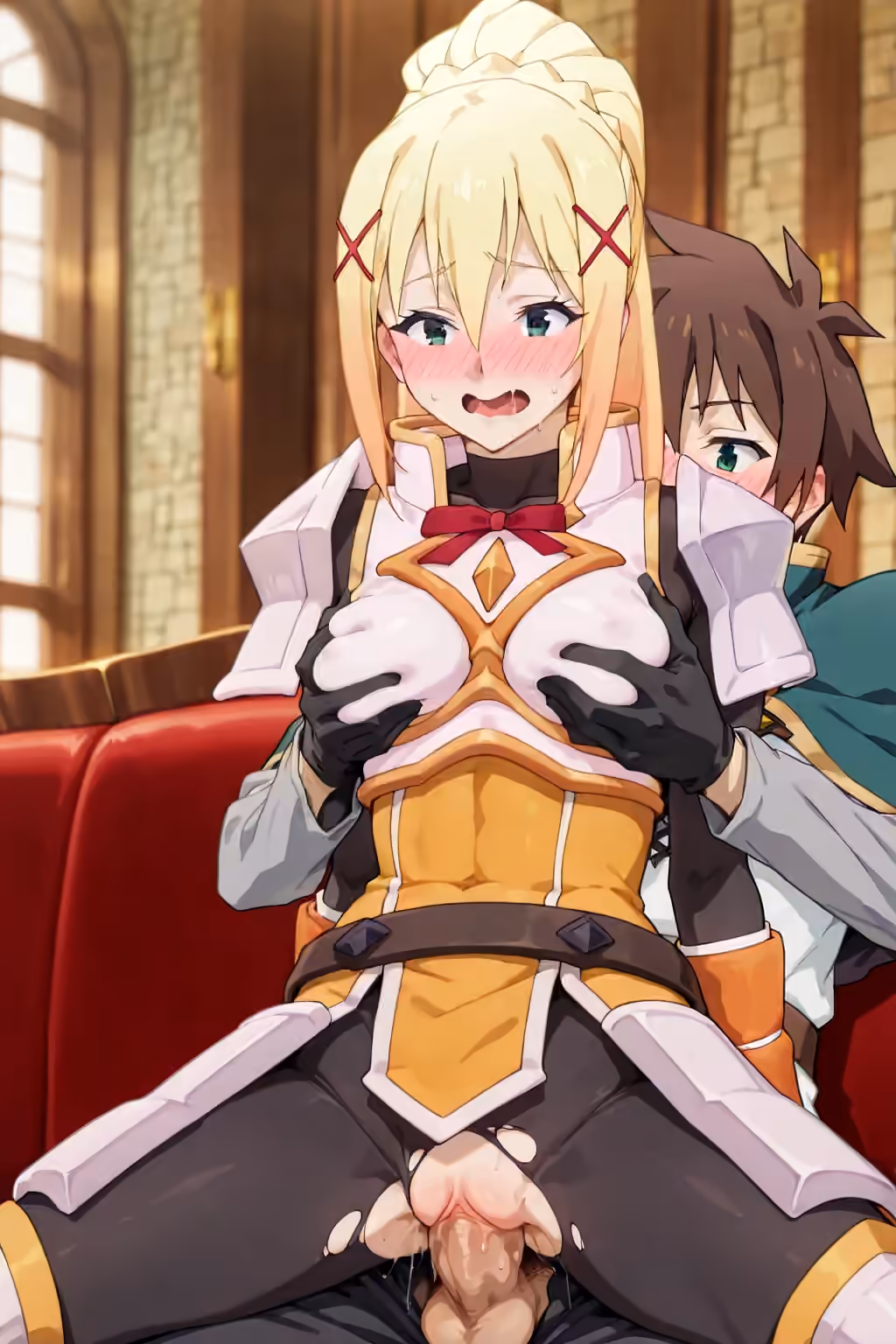 Darkness - KonoSuba: God's Blessing on This Wonderful World! (Kono Subarashii Sekai ni Shukufuku wo!) - Hentai Gallery 10 - 30 Images — image 3 of 30