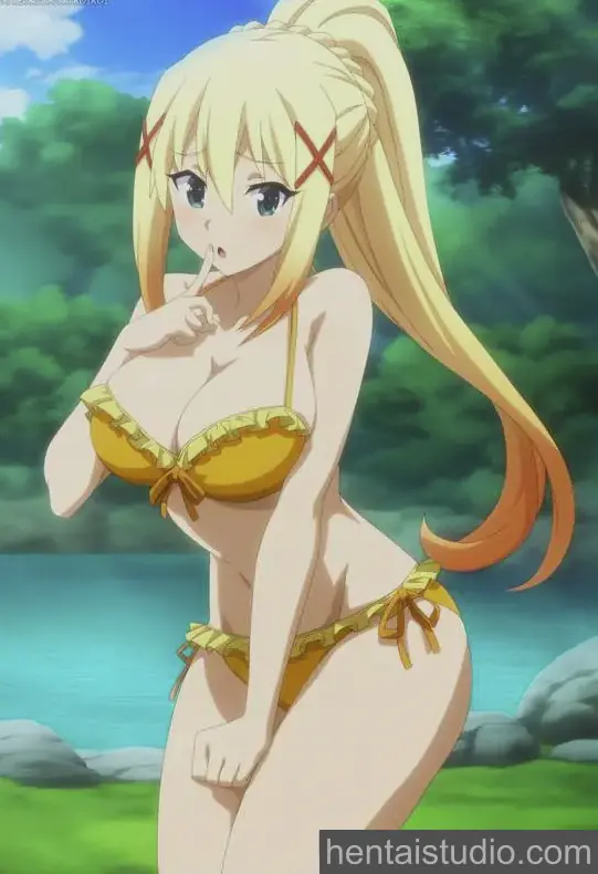 Darkness from Konosuba God's Blessing On This Wonderful World hentai art 1 of 13