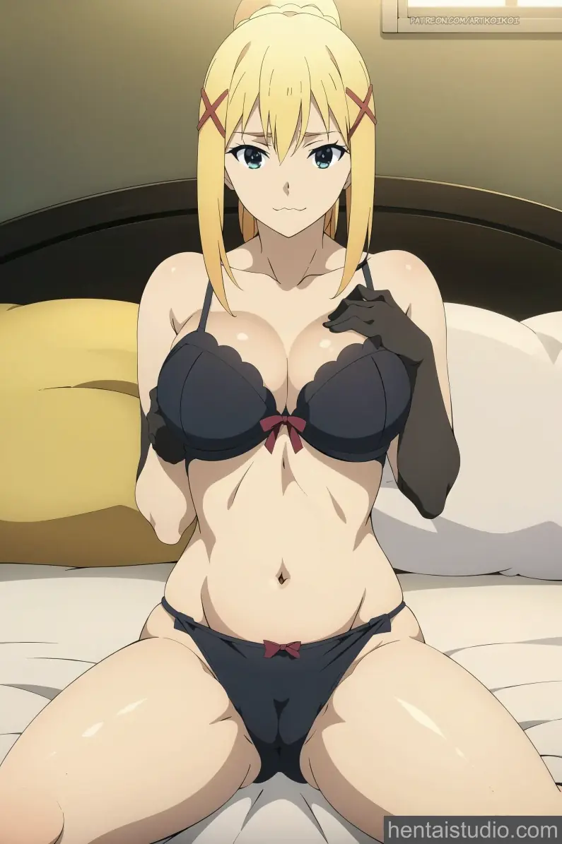 Darkness from Konosuba God's Blessing On This Wonderful World hentai art 2 of 33
