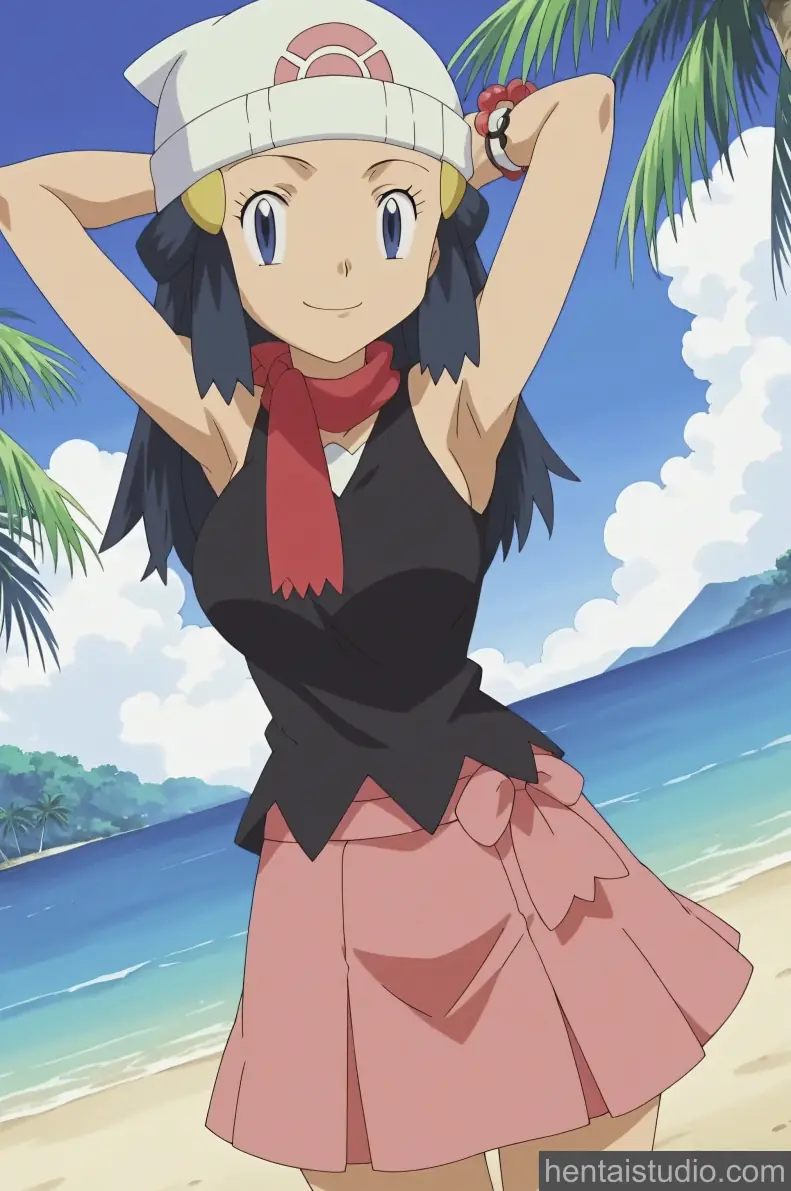 Dawn from Pokemon hentai art 3 of 64