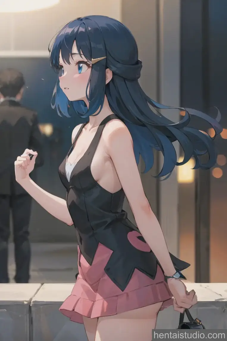 Dawn from Pokemon hentai art 4 of 7