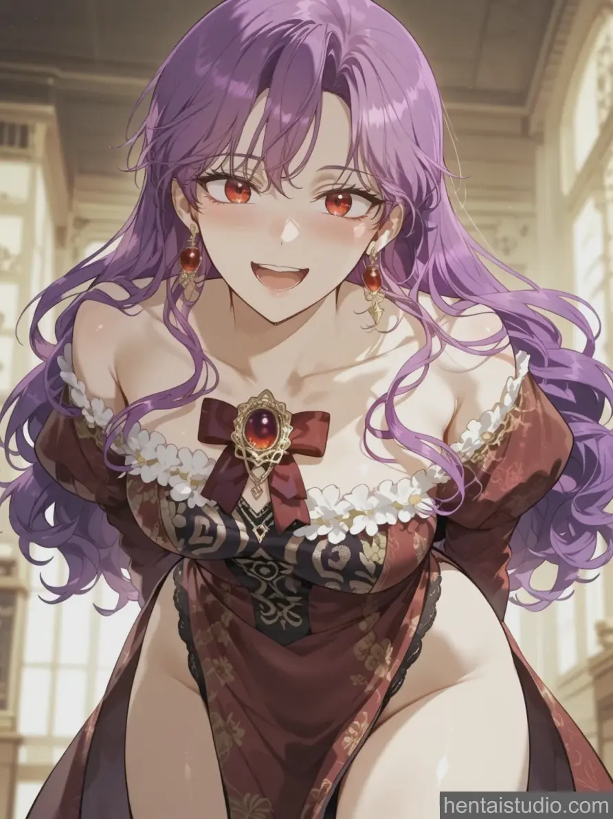 Deborah Seymour from The Perks Of Being A Villainess hentai art 14 of 38