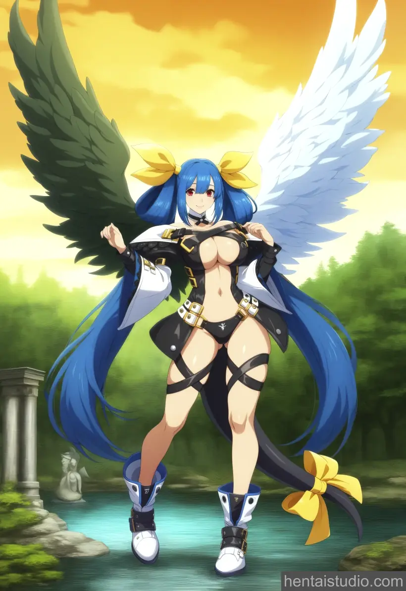 Dizzy from Guilty Gear hentai art 4 of 11