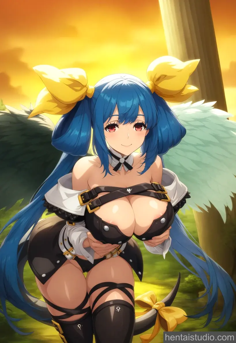 Dizzy from Guilty Gear hentai art 5 of 11