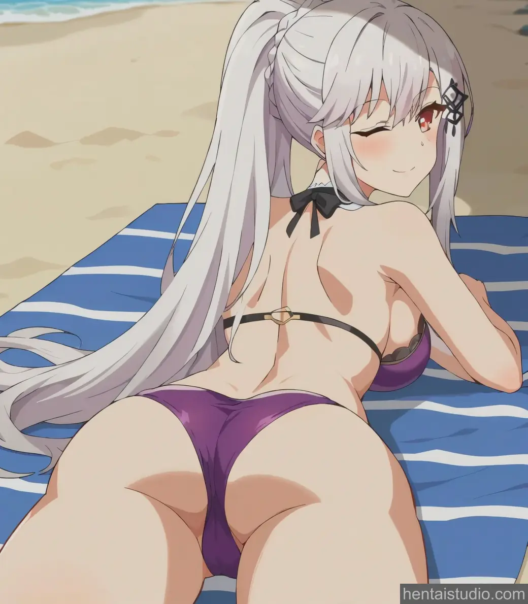 Dunkerque from Azur Lane hentai art 3 of 60