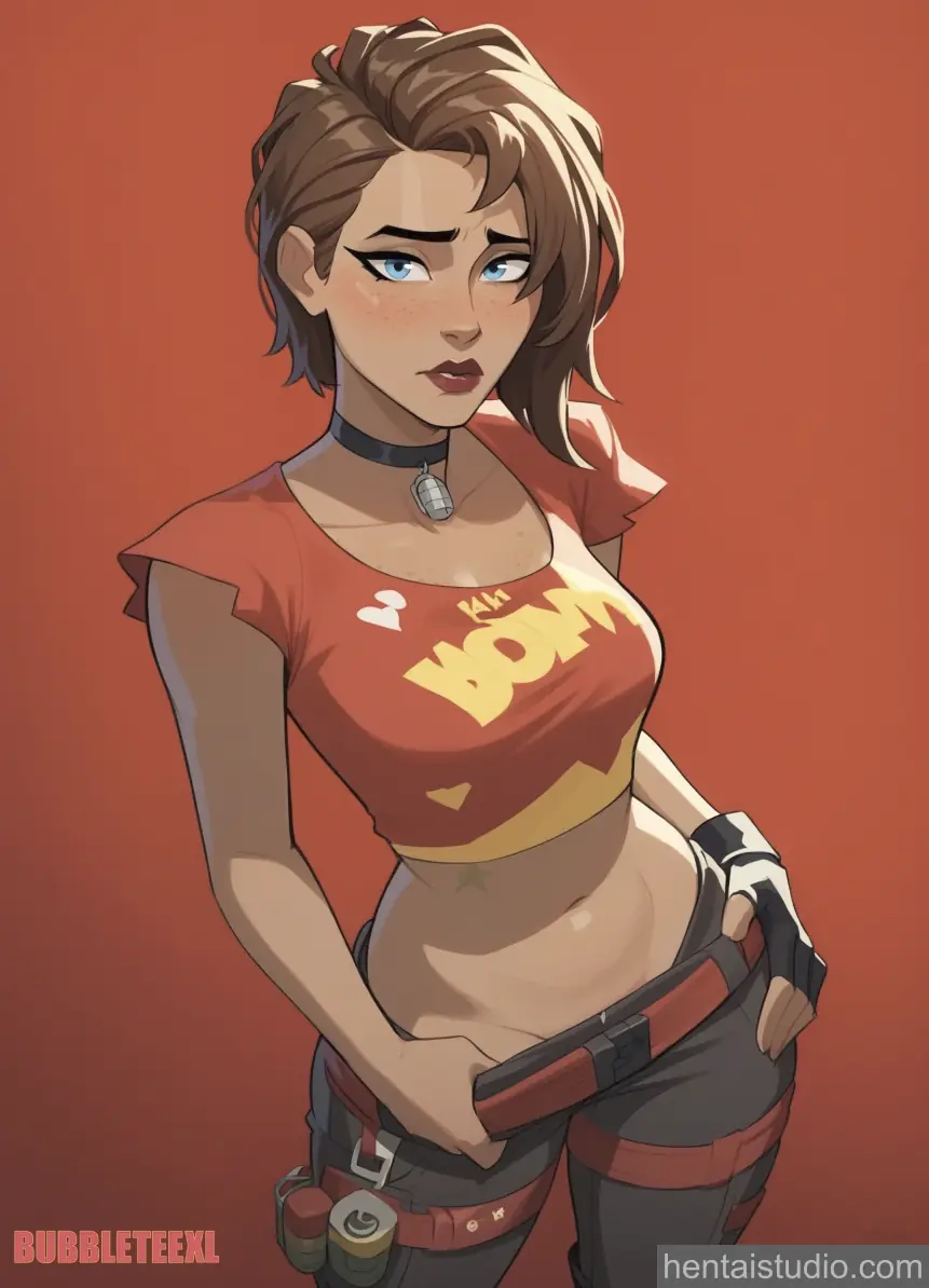 Dynamo Tntina from Fortnite hentai art 17 of 52