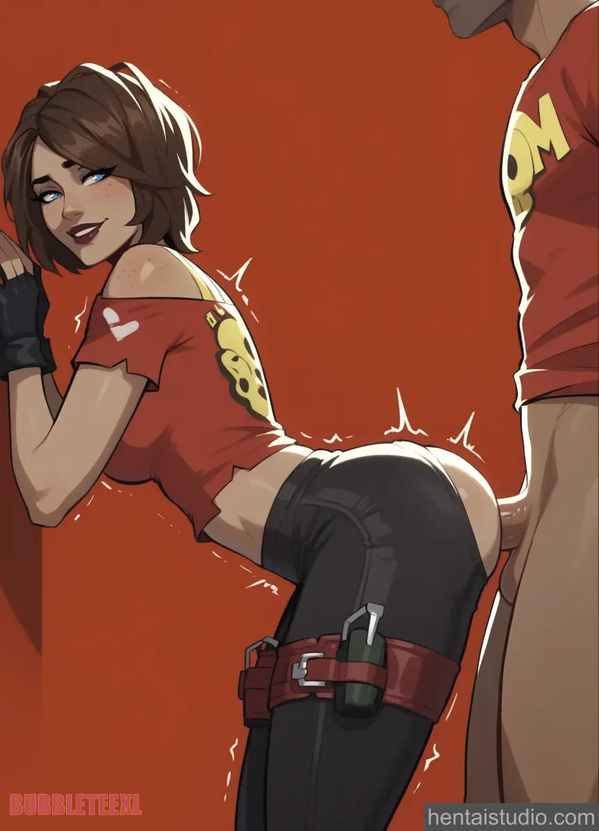 Dynamo Tntina from Fortnite hentai art 48 of 52