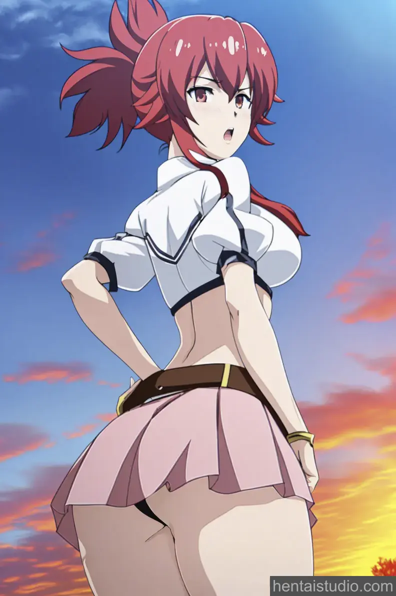 Earnest Flaming from Classroom For Heroes hentai art 2 of 7