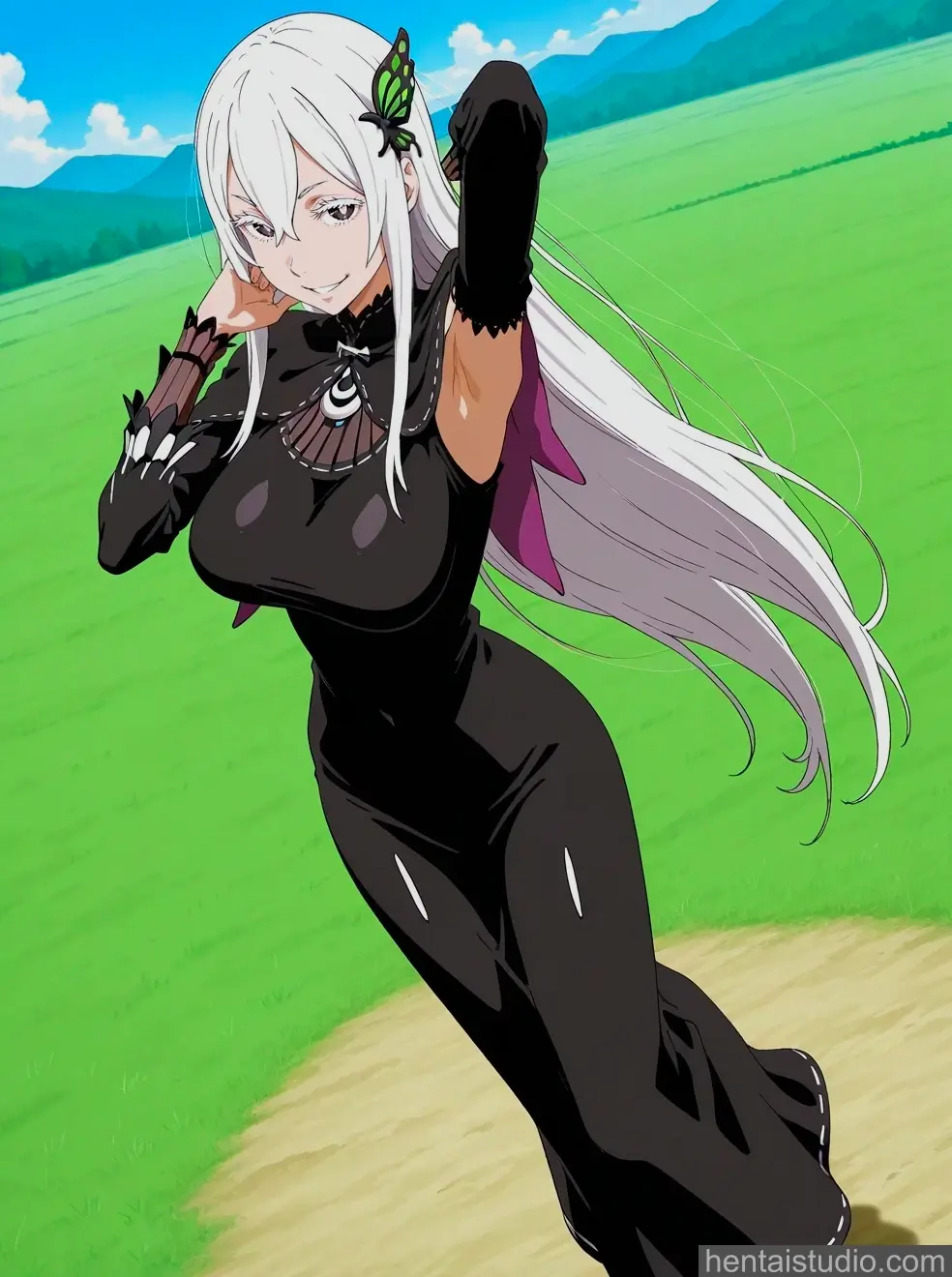 Echidna from Re Zero Starting Life In Another World hentai art 108 of 114