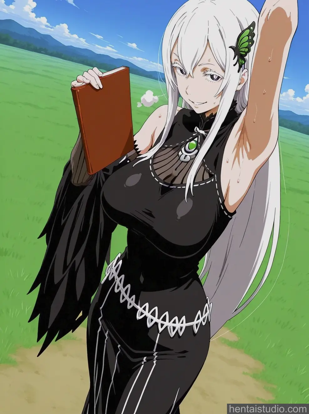 Echidna from Re Zero Starting Life In Another World hentai art 111 of 114