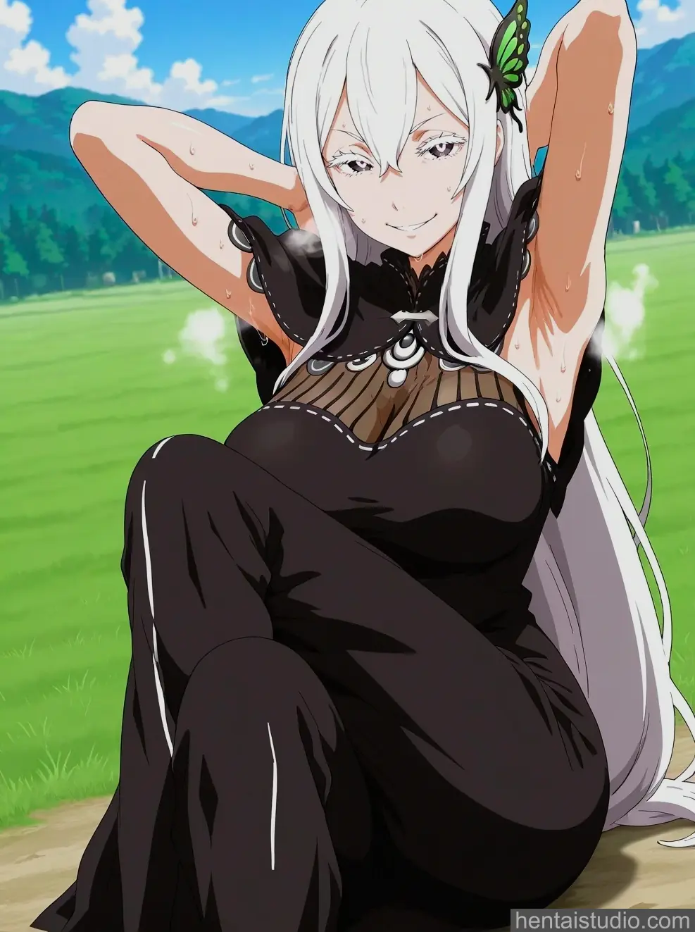 Echidna from Re Zero Starting Life In Another World hentai art 14 of 114