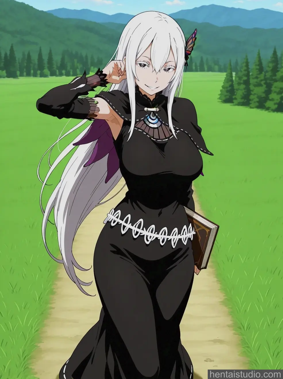 Echidna from Re Zero Starting Life In Another World hentai art 16 of 114