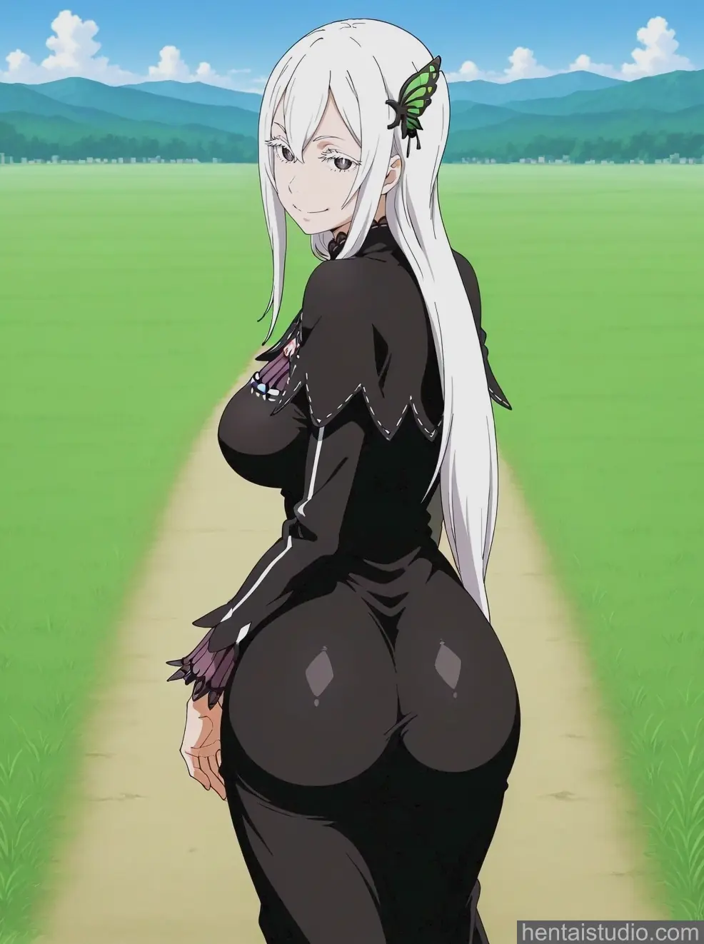 Echidna from Re Zero Starting Life In Another World hentai art 30 of 114