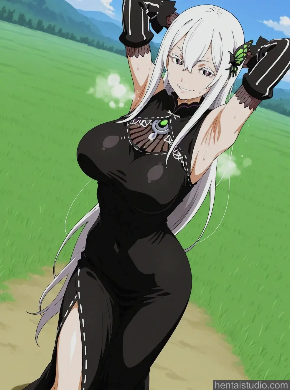 Echidna from Re Zero Starting Life In Another World hentai art 32 of 114