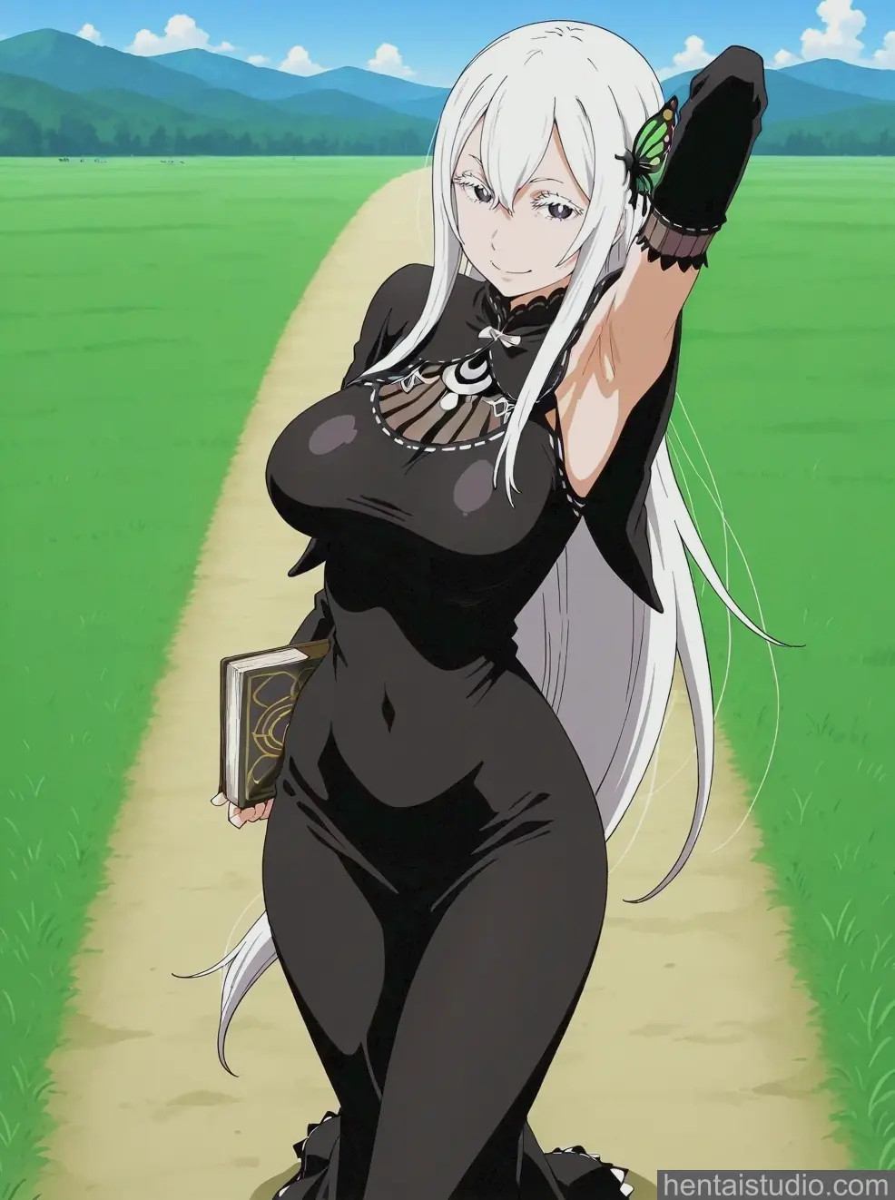 Echidna from Re Zero Starting Life In Another World hentai art 50 of 114