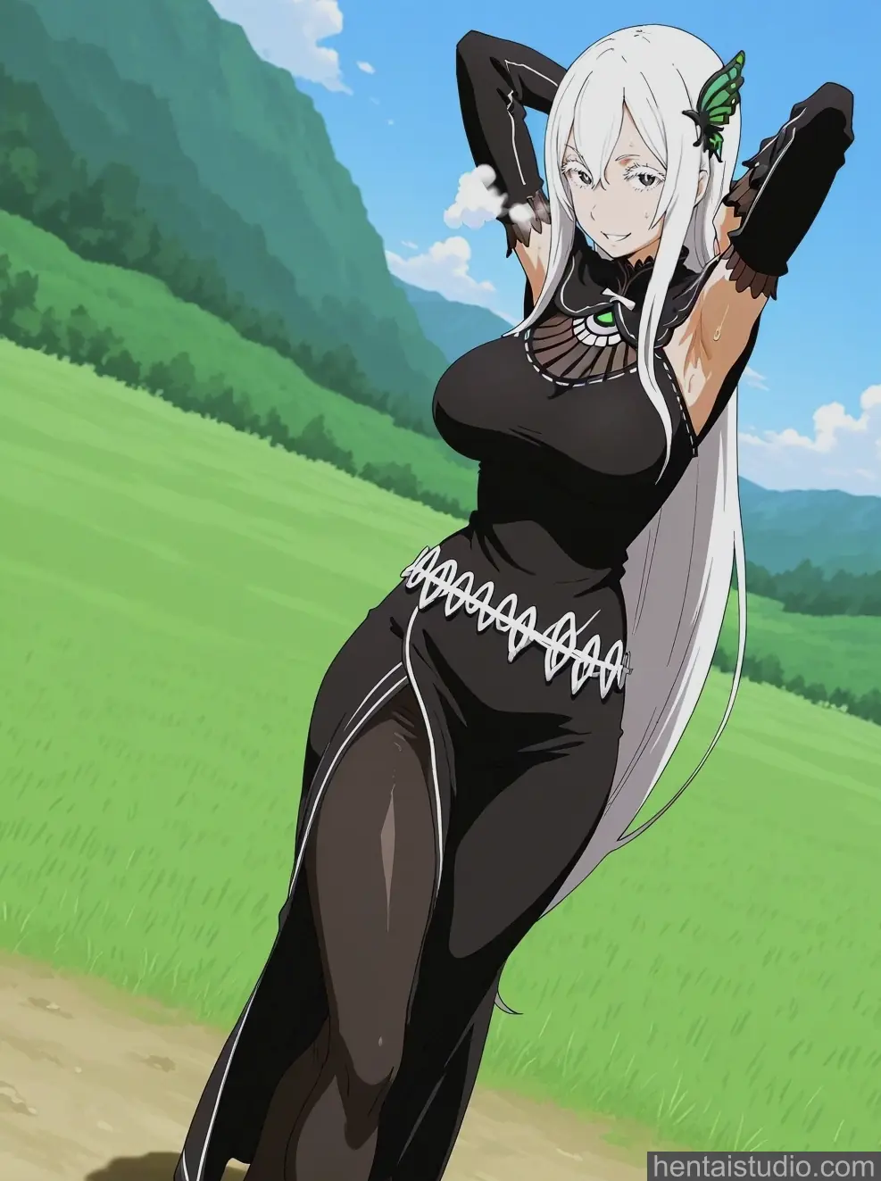 Echidna from Re Zero Starting Life In Another World hentai art 65 of 114
