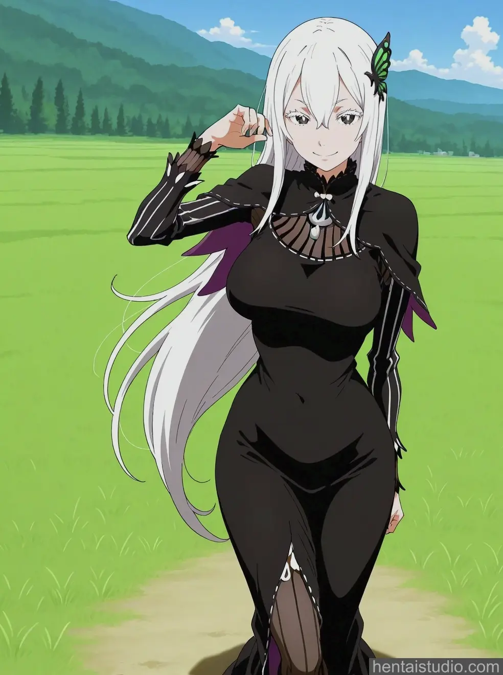 Echidna from Re Zero Starting Life In Another World hentai art 67 of 114