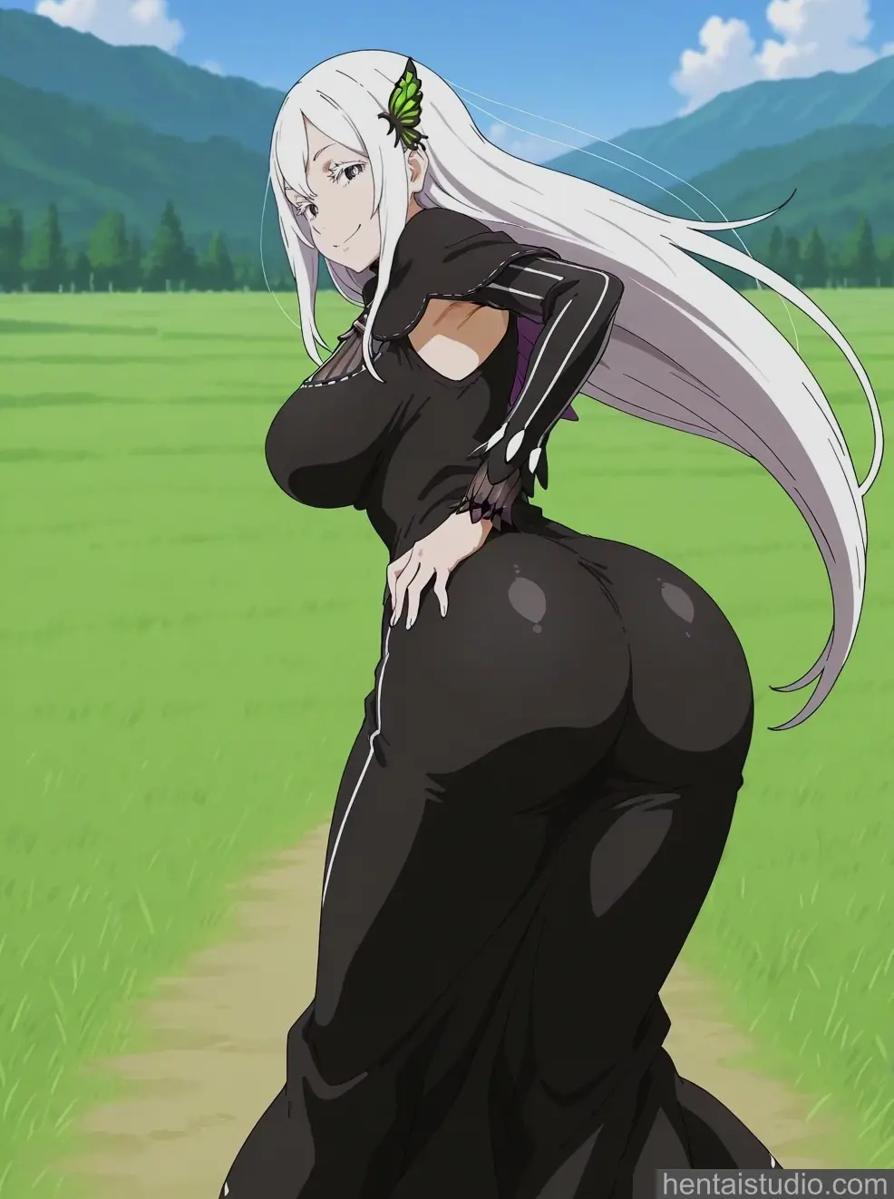 Echidna from Re Zero Starting Life In Another World hentai art 79 of 114