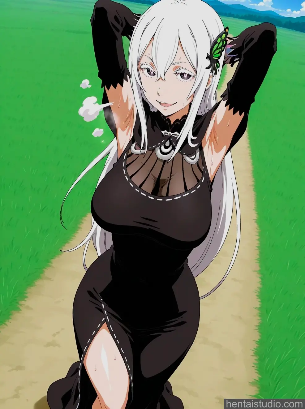 Echidna from Re Zero Starting Life In Another World hentai art 9 of 114