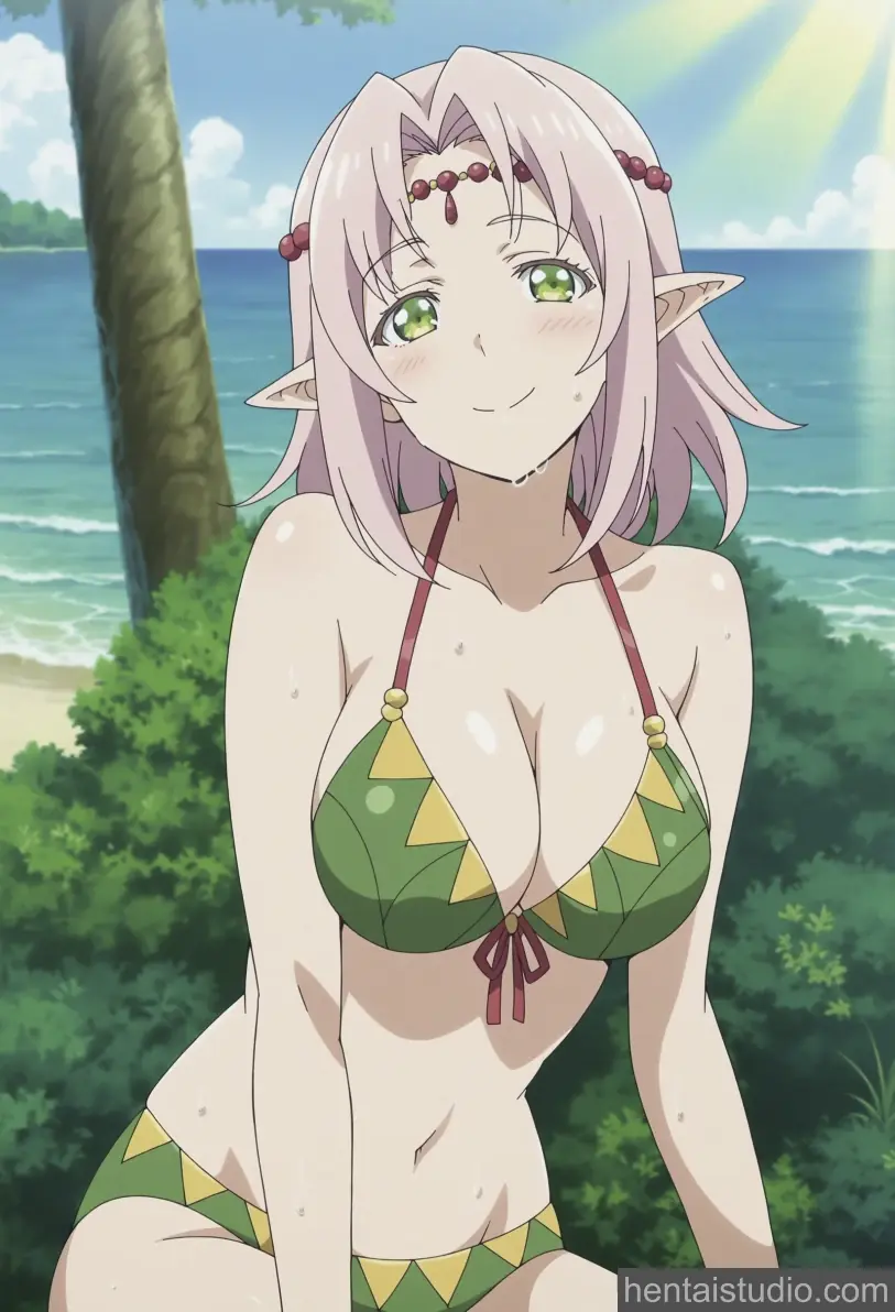 Eevin from Skeleton Knight In Another World hentai art 56 of 61