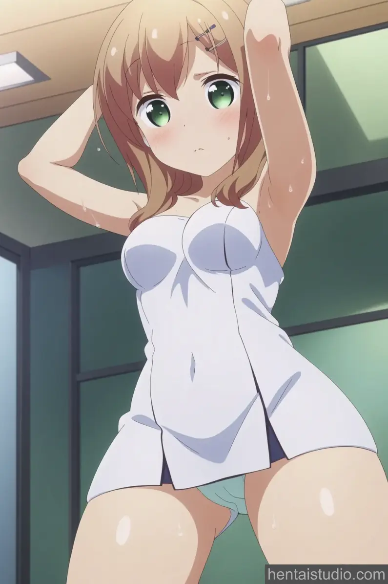 Eiko Tokura from Slow Start hentai art 32 of 36