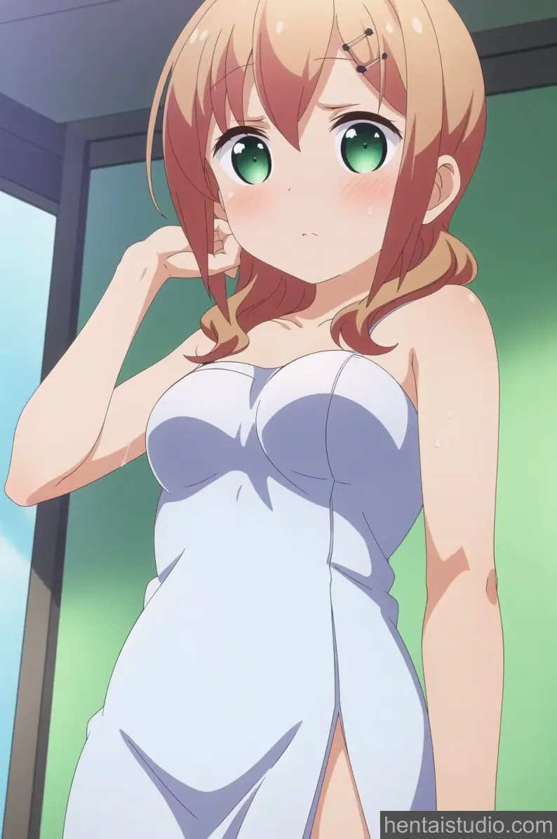 Eiko Tokura from Slow Start hentai art 35 of 36