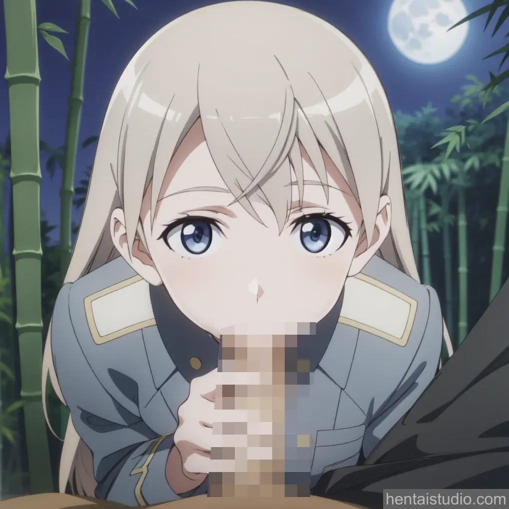 Eila Ilmatar Juutilainen | Strike Witches – hentai anime character, Eila Ilmatar Juutilainen, Strike Witches, Illu, Blonde, Blue Eyes, Cute, Blowjob