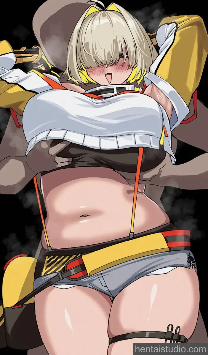 Elegg | Nikke: The Goddess Of Victory – hentai anime character, Elegg, Nikke: The Goddess Of Victory, Blonde, Blowjob