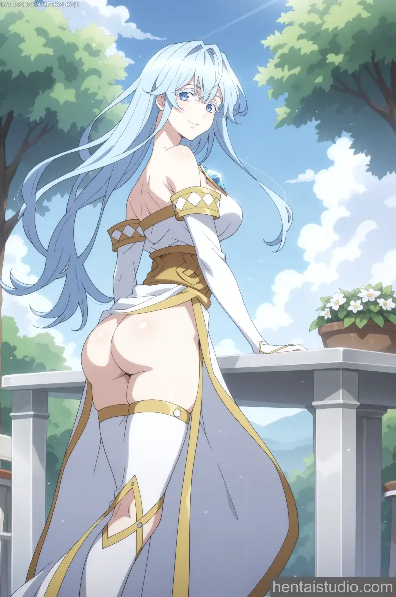 Elfaria Albis Serfort from Wistoria: Wand And Sword hentai art 11 of 12