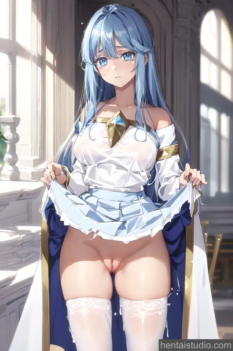 Elfaria Albis Serfort from Wistoria: Wand And Sword hentai art 1 of 4