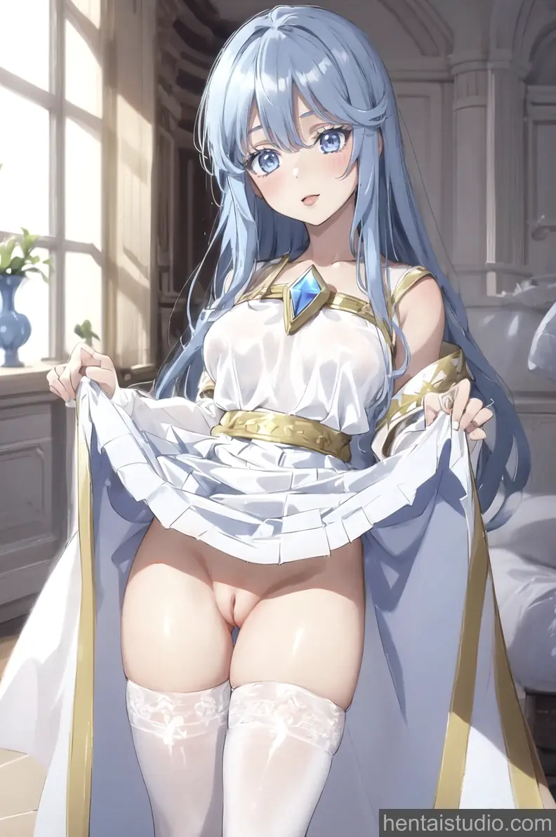 Elfaria Albis Serfort from Wistoria: Wand And Sword hentai art 3 of 4