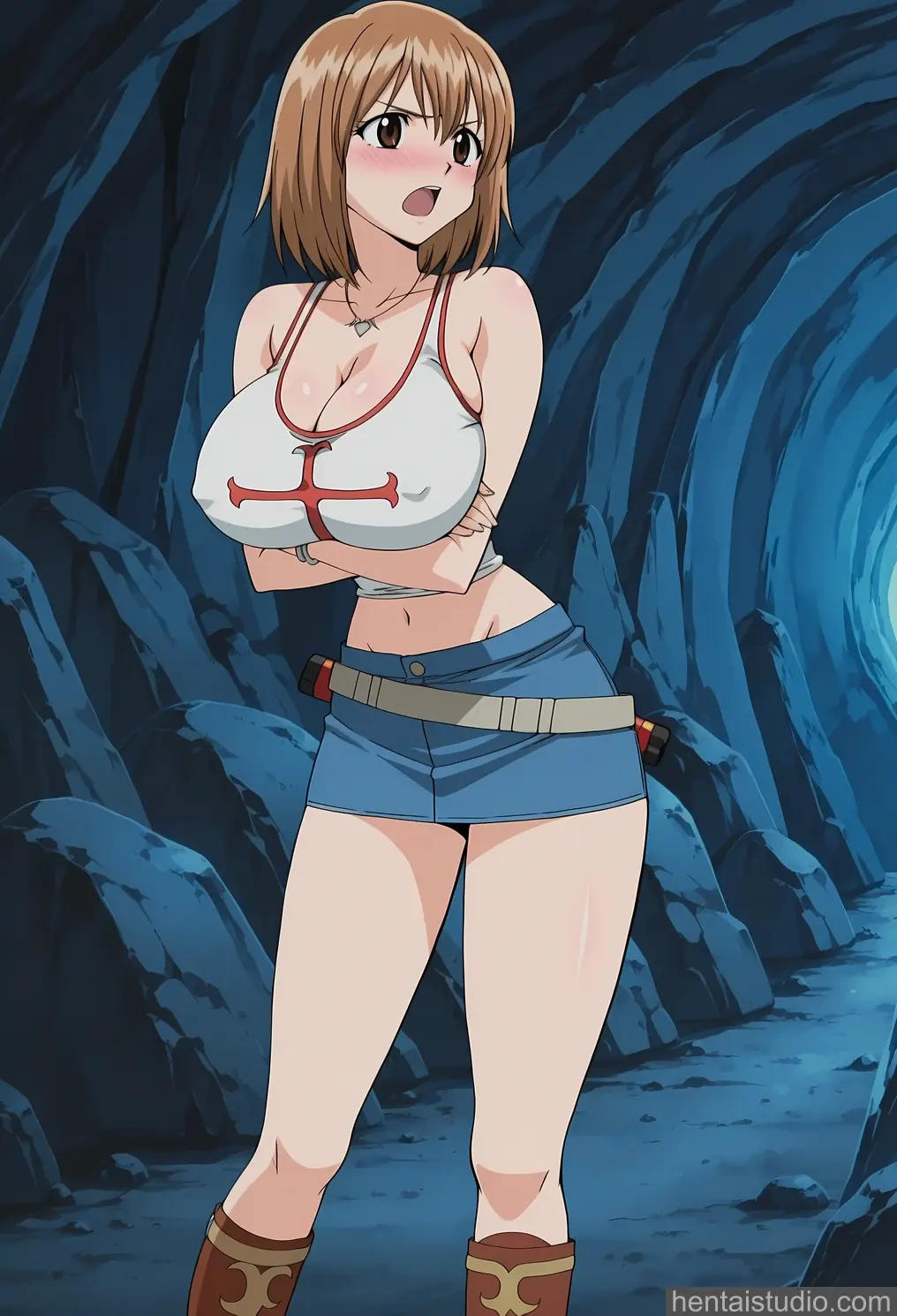 Elie from Rave Master hentai art 2 of 20