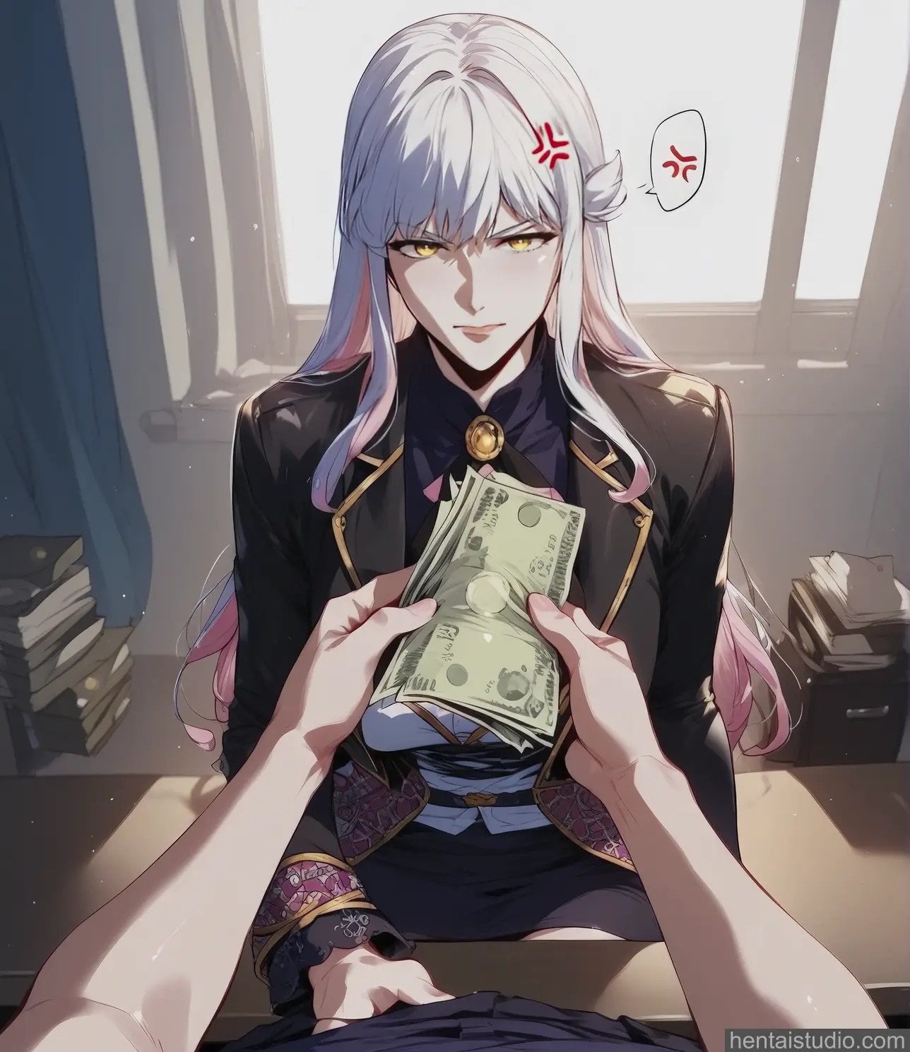 Elisa Willow from The Academy's Undercover Professor hentai art 13 of 64