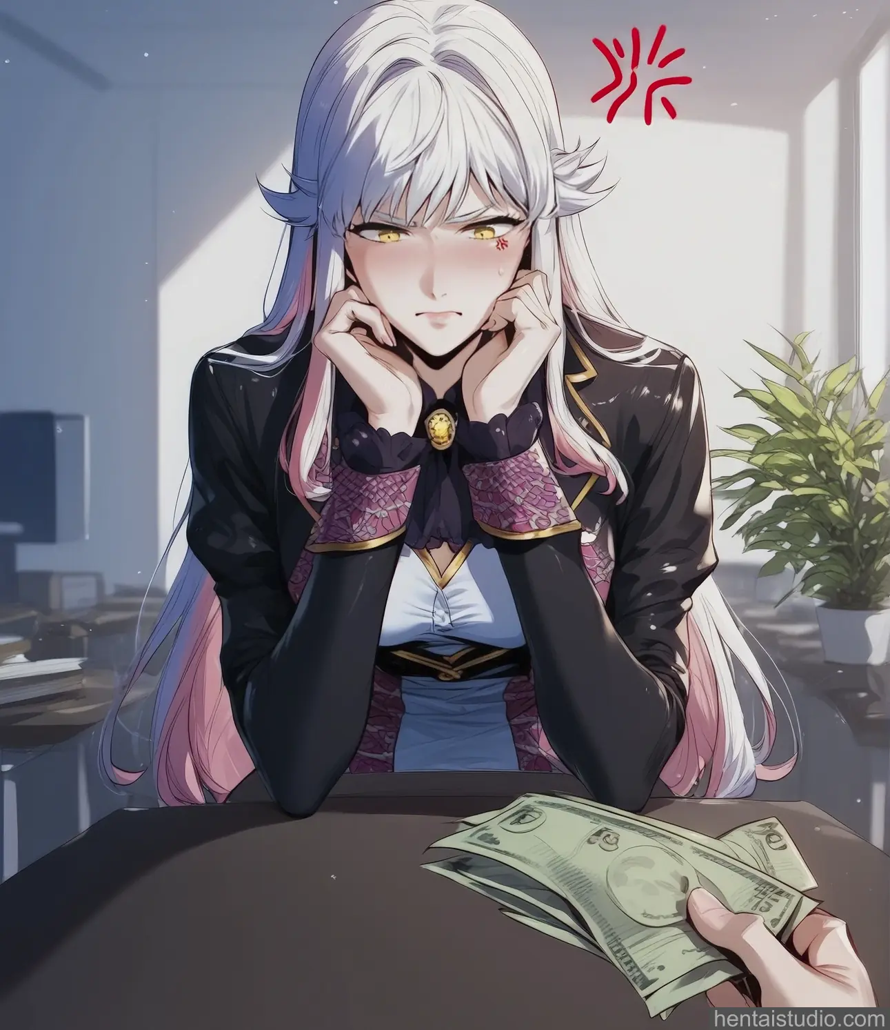 Elisa Willow from The Academy's Undercover Professor hentai art 15 of 64