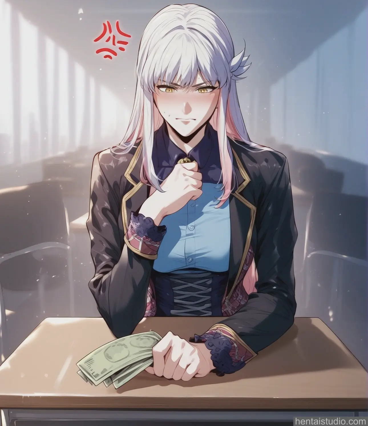 Elisa Willow from The Academy's Undercover Professor hentai art 52 of 64