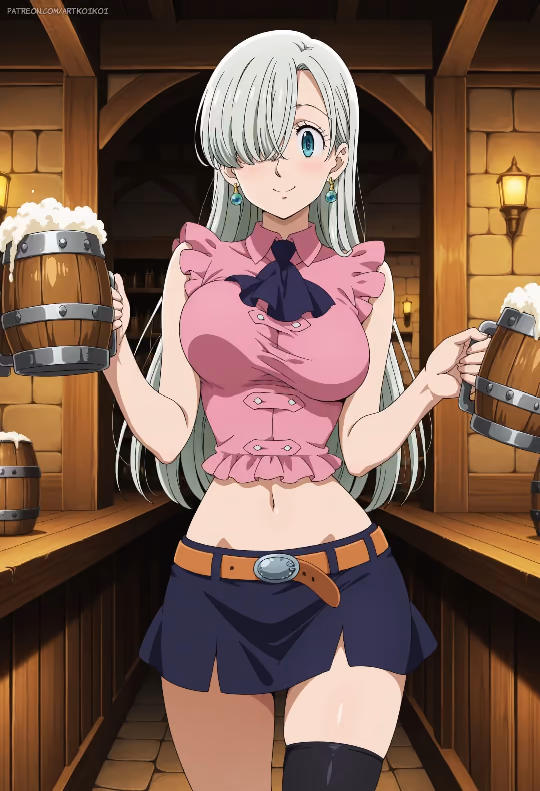 Elizabeth Liones - The Seven Deadly Sins (Nanatsu no Taizai) - Hentai Gallery 9 - 30 Images — image 1 of 30