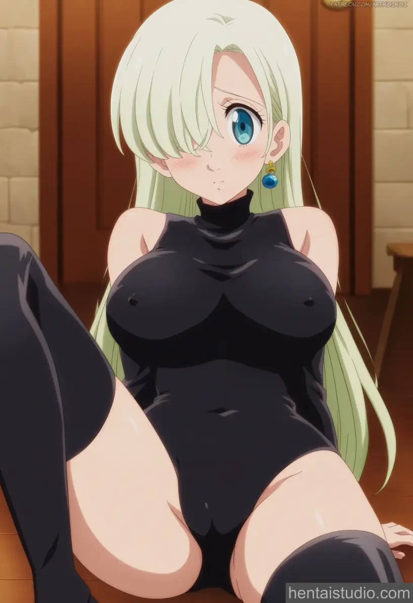 Elizabeth Liones from The Seven Deadly Sins hentai art 17 of 23