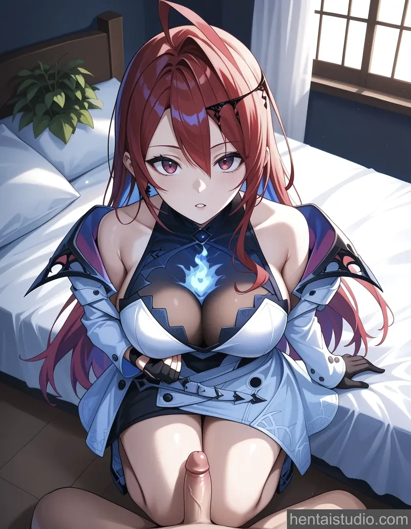 Elizabeth Rose Bloodflame from Hololive hentai art 2 of 24
