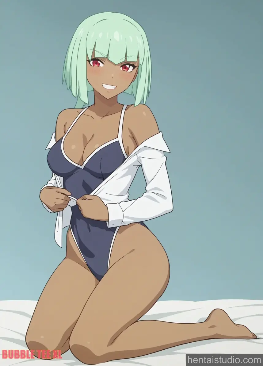 Emerald Sustrai from Rwby hentai art 2 of 37