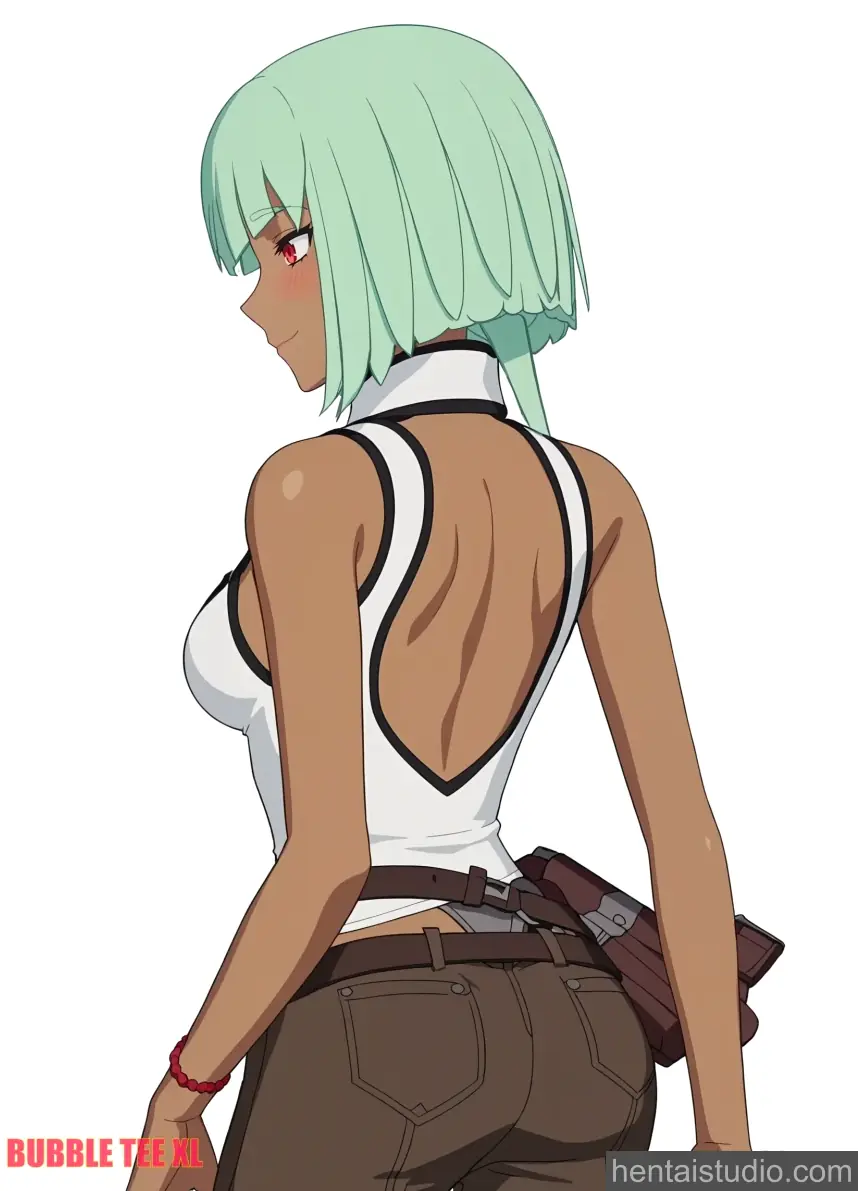 Emerald Sustrai from Rwby hentai art 6 of 37