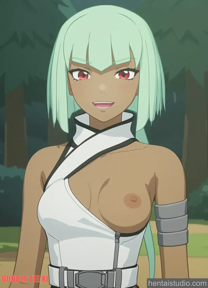 Emerald Sustrai from Rwby hentai art 7 of 37
