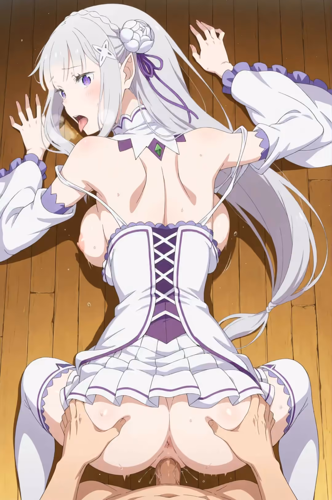 Emilia - Re:Zero - Starting Life in Another World (Re:Zero kara Hajimeru Isekai Seikatsu) - Hentai Gallery 13 - 30 Images — image 27 of 30