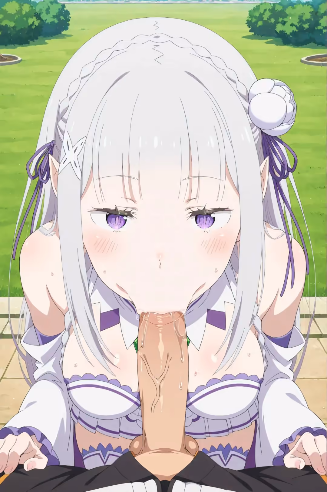 Emilia - Re:Zero - Starting Life in Another World (Re:Zero kara Hajimeru Isekai Seikatsu) - Hentai Gallery 13 - 30 Images — image 6 of 30