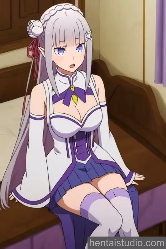 Emilia - Re:Zero - Starting Life in Another World (Re:Zero kara Hajimeru Isekai Seikatsu) - Hentai Gallery 3 - 10 Images — image 10 of 10