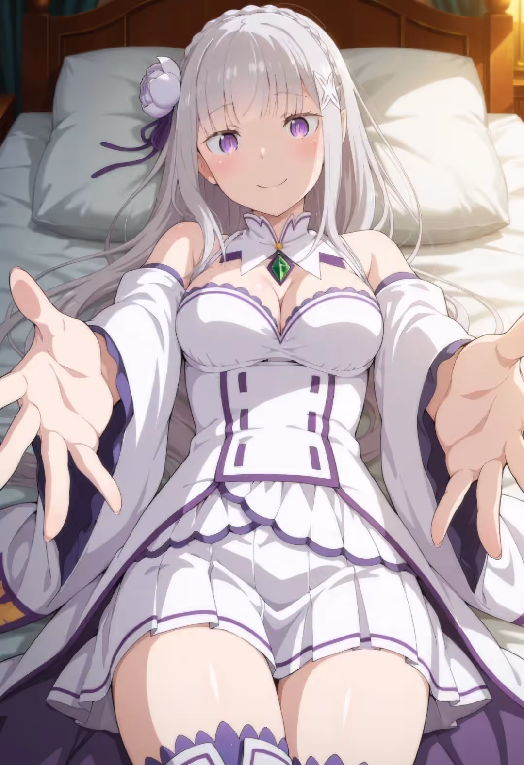 Emilia - Re:Zero - Starting Life in Another World (Re:Zero kara Hajimeru Isekai Seikatsu) - Hentai Gallery 31 - 30 Images — image 1 of 30