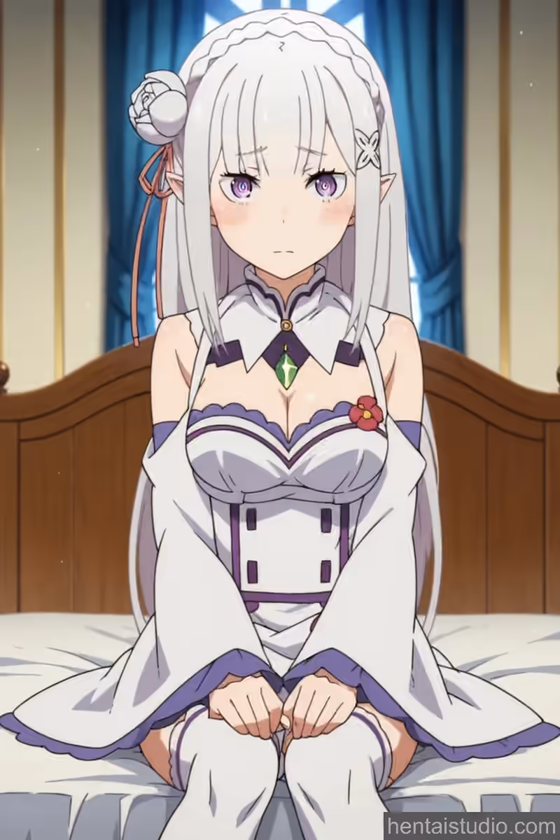 Emilia - Re:Zero - Starting Life in Another World (Re:Zero kara Hajimeru Isekai Seikatsu) - Hentai Gallery 5 - 100 Images — image 1 of 100