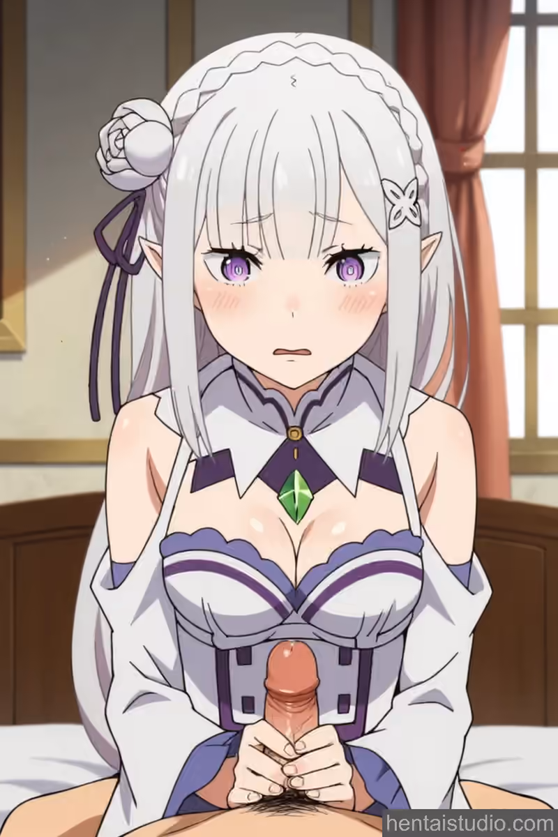 Emilia - Re:Zero - Starting Life in Another World (Re:Zero kara Hajimeru Isekai Seikatsu) - Hentai Gallery 5 - 100 Images — image 14 of 100