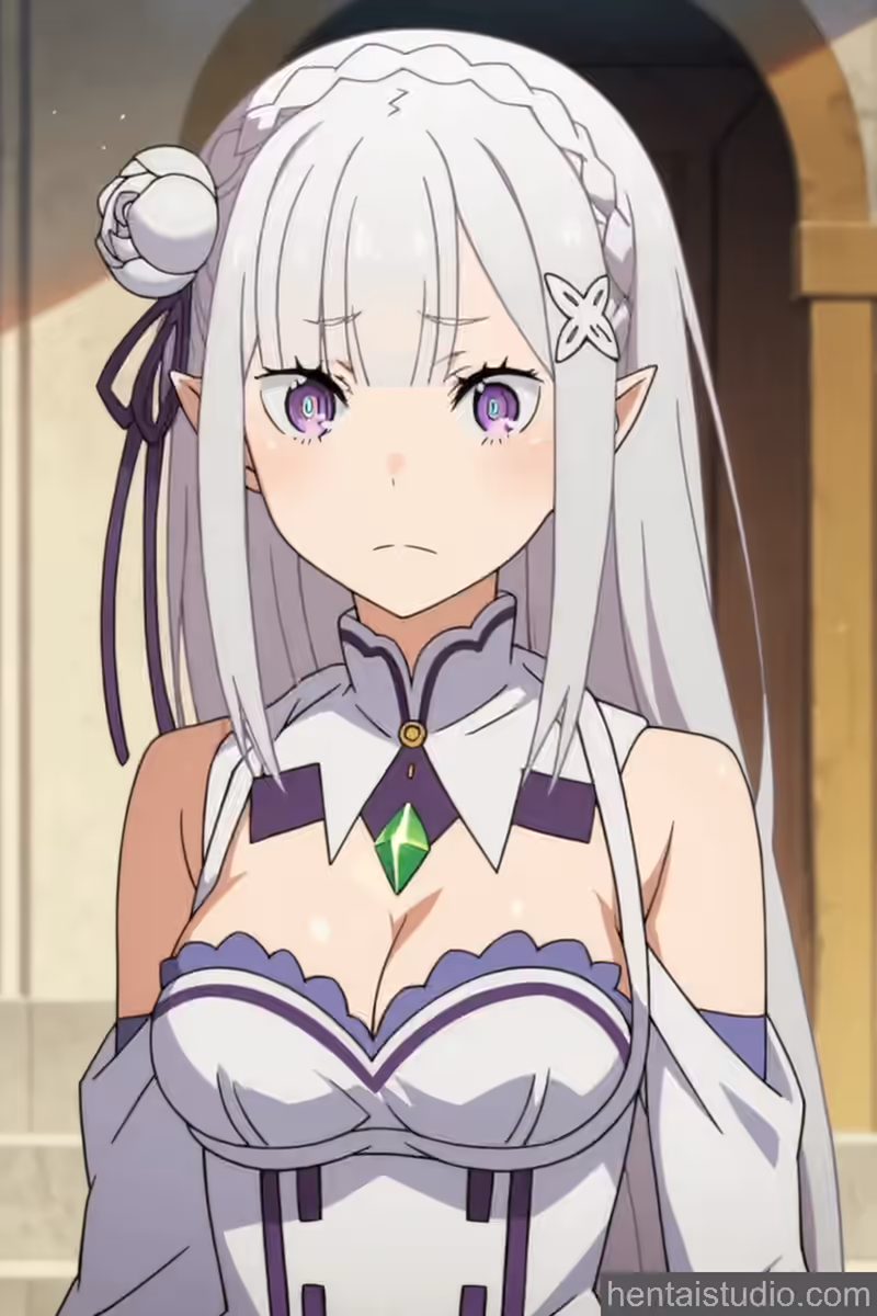 Emilia - Re:Zero - Starting Life in Another World (Re:Zero kara Hajimeru Isekai Seikatsu) - Hentai Gallery 5 - 100 Images — image 2 of 100